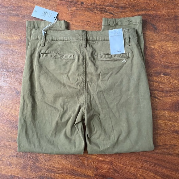 Sam Edelman Morrisson Trouser in Olive Size 6/28 Cotton - Picture 5 of 11